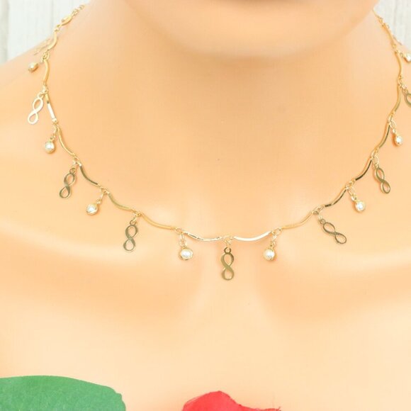 "Minimalist & Elegant Necklace Chain – Perfect for Women & Girls | UNVRC1015 - Picture 1 of 10